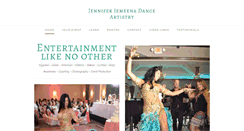 Desktop Screenshot of jemeenabellydance.com