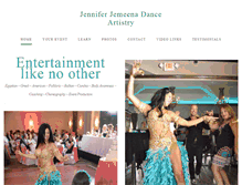 Tablet Screenshot of jemeenabellydance.com